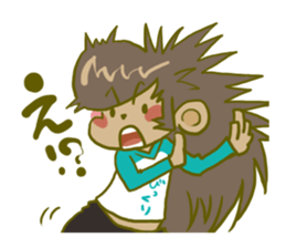Tuppari hedgehog sticker #2167366