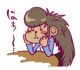 Tuppari hedgehog sticker #2167377