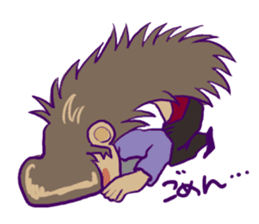 Tuppari hedgehog sticker #2167381