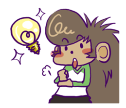 Tuppari hedgehog sticker #2167389