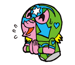 AJ MASK sticker #2167444