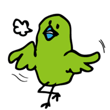 Little green bird vol.2 sticker #2167532