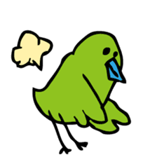 Little green bird vol.2 sticker #2167551