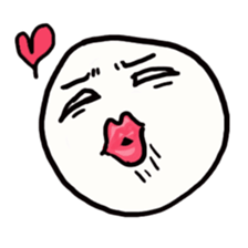 The face Sticker which shakes the heart. sticker #2168193