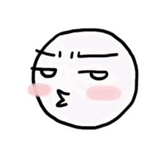 The face Sticker which shakes the heart. sticker #2168206