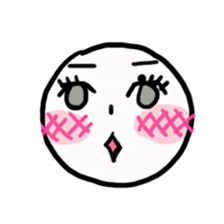 The face Sticker which shakes the heart. sticker #2168215