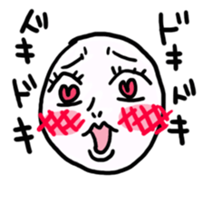 The face Sticker which shakes the heart. sticker #2168216