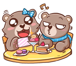 Brownie & Boyfriend sticker #2168450