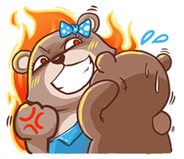 Brownie & Boyfriend sticker #2168454