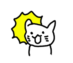 say disagreeable things cat sticker #2168690