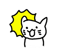 say disagreeable things cat sticker #2168690