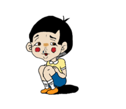 A laid back person sticker #2168795