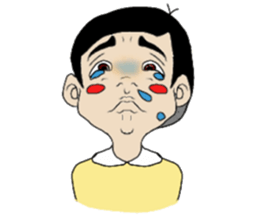 A laid back person sticker #2168804