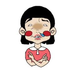 A laid back person sticker #2168806