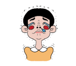 A laid back person sticker #2168814