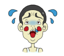 A laid back person sticker #2168816