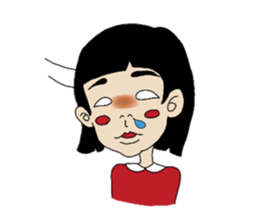 A laid back person sticker #2168819