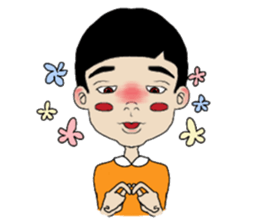 A laid back person sticker #2168824