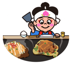 Momotarou and Okayama valve part2 sticker #2169413