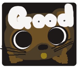 Rei of the raccoon dog sticker #2169795