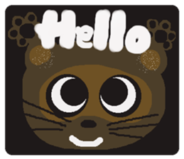 Rei of the raccoon dog sticker #2169796