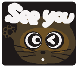 Rei of the raccoon dog sticker #2169797