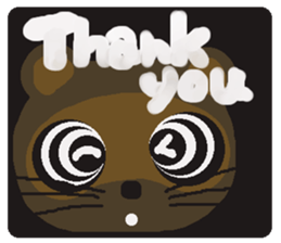 Rei of the raccoon dog sticker #2169799