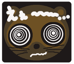 Rei of the raccoon dog sticker #2169806