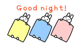 Full rabbit for English sticker #2169855