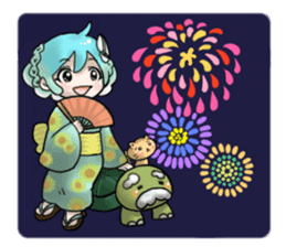 Enoshima Sanpo-chan sticker #2170135