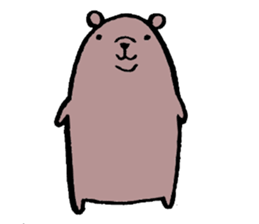 Usahiko & Kuma sennpai sticker #2170243