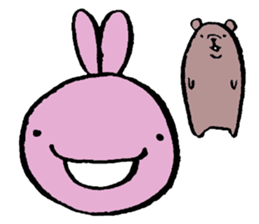 Usahiko & Kuma sennpai sticker #2170253