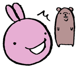 Usahiko & Kuma sennpai sticker #2170254