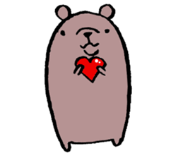 Usahiko & Kuma sennpai sticker #2170257