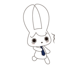 Business Rabbit & Fox sticker #2170316