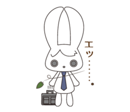 Business Rabbit & Fox sticker #2170319