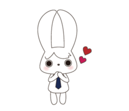 Business Rabbit & Fox sticker #2170323