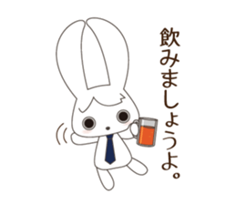 Business Rabbit & Fox sticker #2170324
