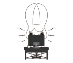 Business Rabbit & Fox sticker #2170341