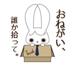 Business Rabbit & Fox sticker #2170346