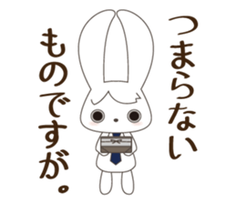 Business Rabbit & Fox sticker #2170348