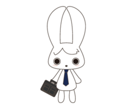 Business Rabbit & Fox sticker #2170351