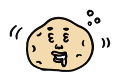 Japanese radishes and friends sticker #2172179