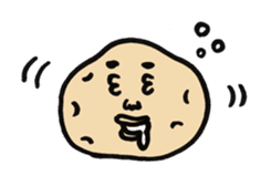 Japanese radishes and friends sticker #2172179