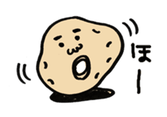 Japanese radishes and friends sticker #2172182