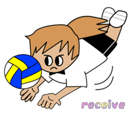 Volleyball fellow sticker #2172763