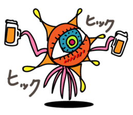 Pastel Monster sticker #2173112