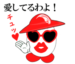 Egg lady Madam Benedict sticker #2173641