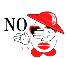 Egg lady Madam Benedict sticker #2173677