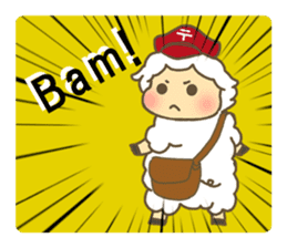 Mail man Coo-chan (English) sticker #2174187